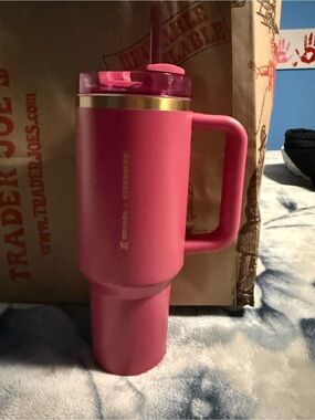 Starbucks x Stanley Berry and Gold Tumbler